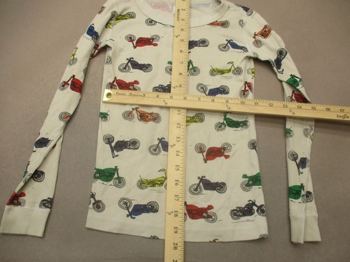 Hanna Andersson Size 8 Kids Unisex Multicolor 100% Organic Cotton Pajama Top 115 - Picture 2 of 7