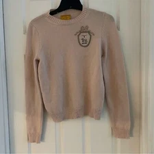 LE LION x Anthropologie Zodiac Aries Merino Wool crest Sweater 20198