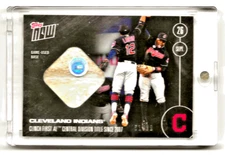 2016 Topps Now #507-B Clevland Indians (Base Relic) 61/99 Indians