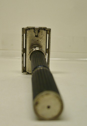 Safety Razor 1969 O4 Gillette Black Handle Super Adjustable 1-9 Black Beauty - Picture 6 of 10