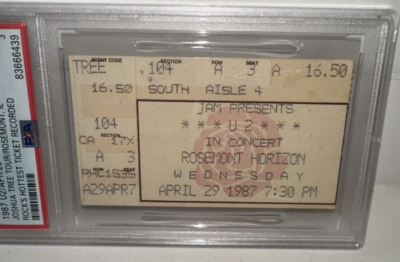 1987 U2 Concert Rocks Hottest Ticket Recorded Live Rosemont 1987 U2 Concert Rocks Hottest Ticket Recorded Live Rosemont