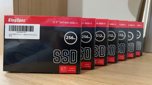 KingSpec SSD 256GB / 512GB / 1TB 2.5" SATA 3 III 6.0Gb/s *macOS / OSX / OFFICE * - Picture 7 of 16