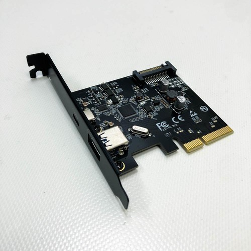 Yottamaster 20Gbps PCI-E Erweiterungs Karte mit USB3.1 Gen2x2 Port, PCIe zu Tipo - Bild 6 von 9