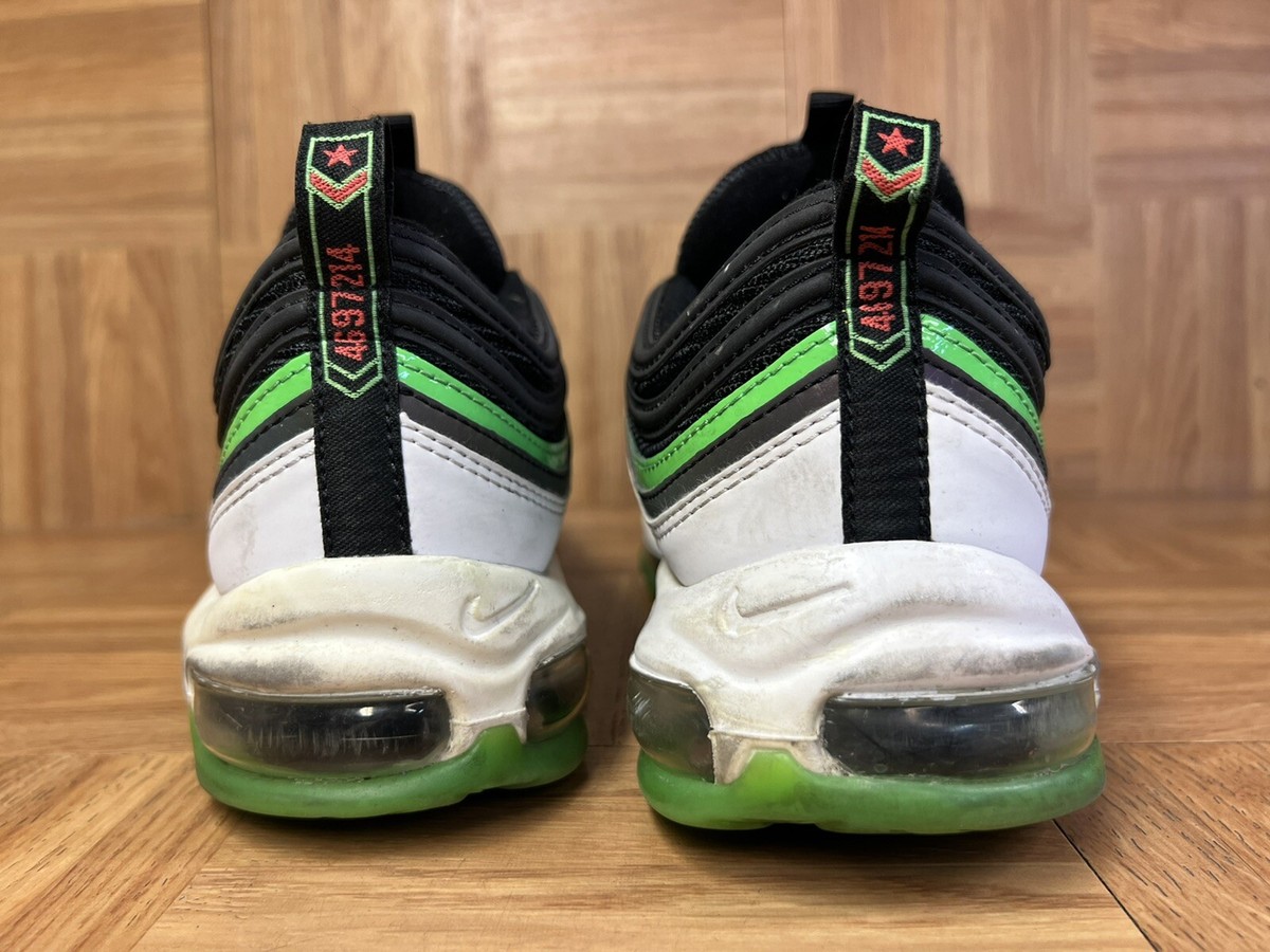 RARE🔥 Nike Air Max 97 City Pride Dallas Home 2019 Venom Lime