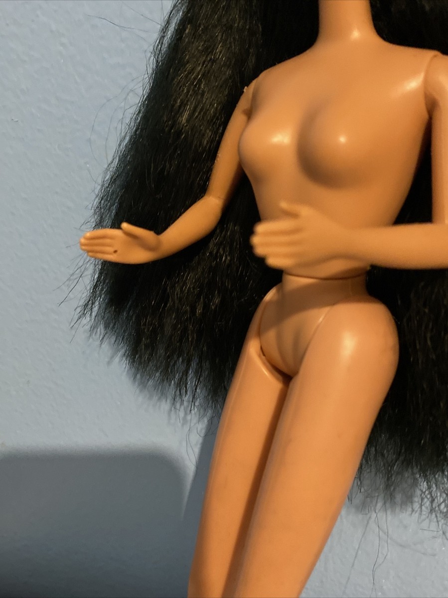 Vintage All American Barbie's Asian Friend Kira Wearing a Pink Dress
