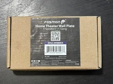 Fosmon Home Theater wall plate 5 speakers