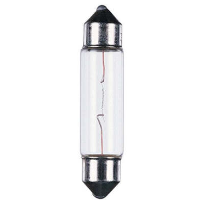 Satco S6987 5W 24V T3.25 Clear SV8.5-8 Festoon Festoon Xenon Miniatures Lamps