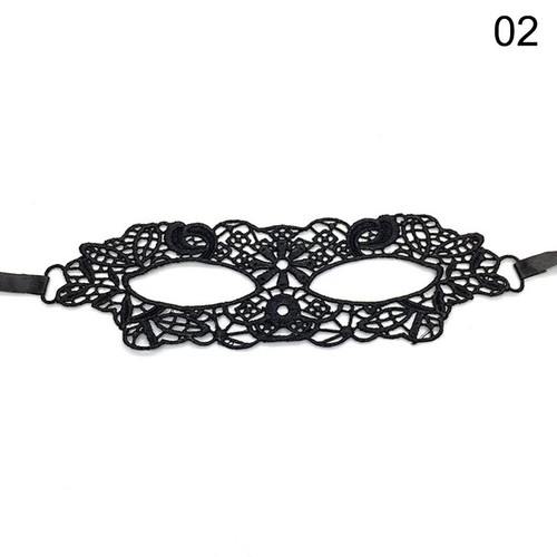 Sexy Lace Masquerade Eye Mask Gothic Fancy Dress Ladies Party Halloween Xmas New - Picture 6 of 57