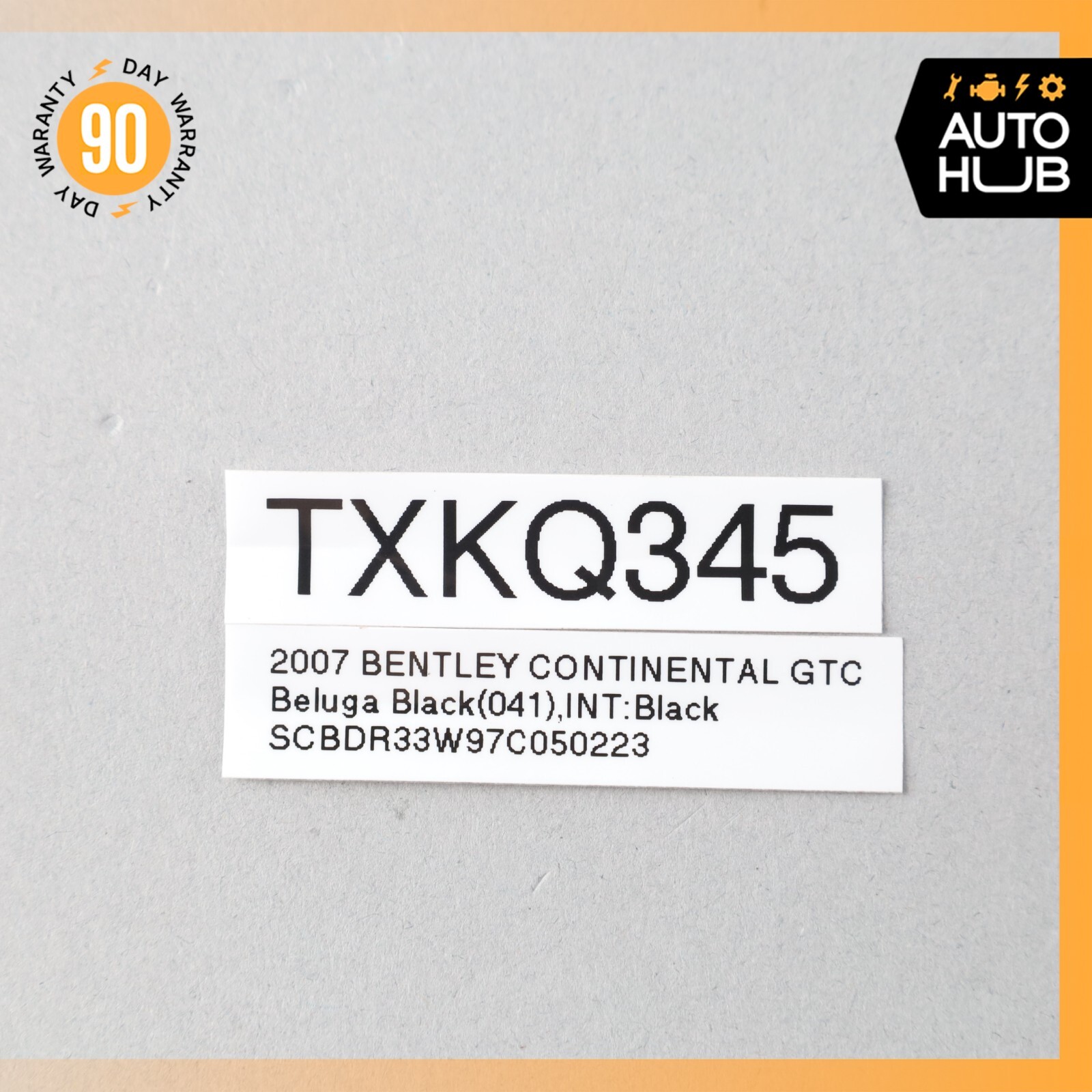 03-13 Bentley Continental GTC Flying Spur Top Center Engine Cover Plate OEM 62k