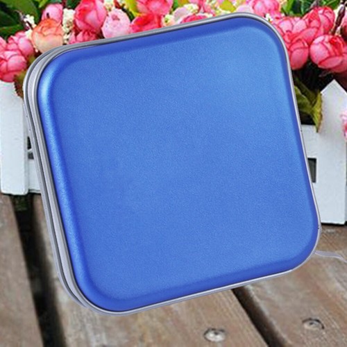 40 pièces capacité disque CD DVD portefeuille rangement organisateur étui support (rouge) - Photo 6/10