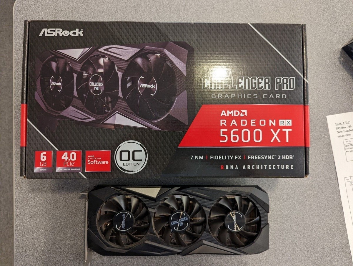 K*I様 Radeon RX 5600 XT Challenger 6G OC Buy Radeon RX 5600 XT Challenger OC 6GB GDDR6 Graphics Card