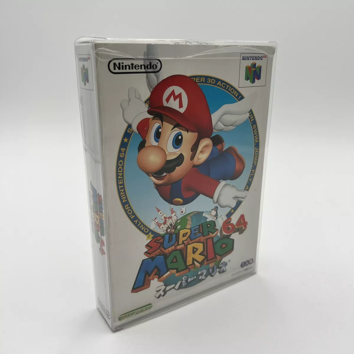 Used Super Mario 64 Nintendo 64 Japanese Version with Box N64 Japan