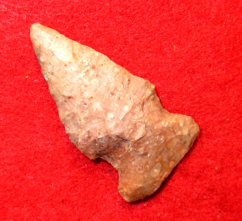 Authentic Native American artifact arrowhead Missouri Gibson point I13 - Picture 2 of 5