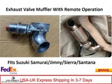 Muffler Exhaust 2.3 Electric Valve Remote Control Sound Silencer Suzuki Samurai