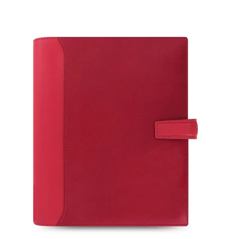 filofax Nappa Leder Organiser rot (Größe A5) Timer, Kalender, Zeitplaner 025159 - Bild 2 von 4