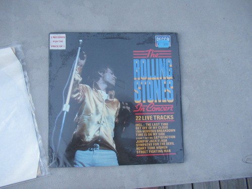 The Rolling Stones - In Concert- Double LP Compilation Decca 6399-321,2 Holland