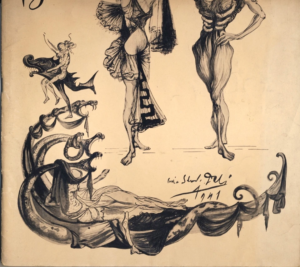 1942 SALVADOR DALI Ballet Russe De Monte Carlo Season 1942 SOUVENIR PROGRAM - Image 4 of 4