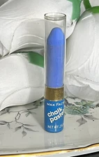VINTAGE MAX FACTOR CHALK PASTELS EYE SHADOW COLOR TUBE STICK NEW SEASCAPE BLUE