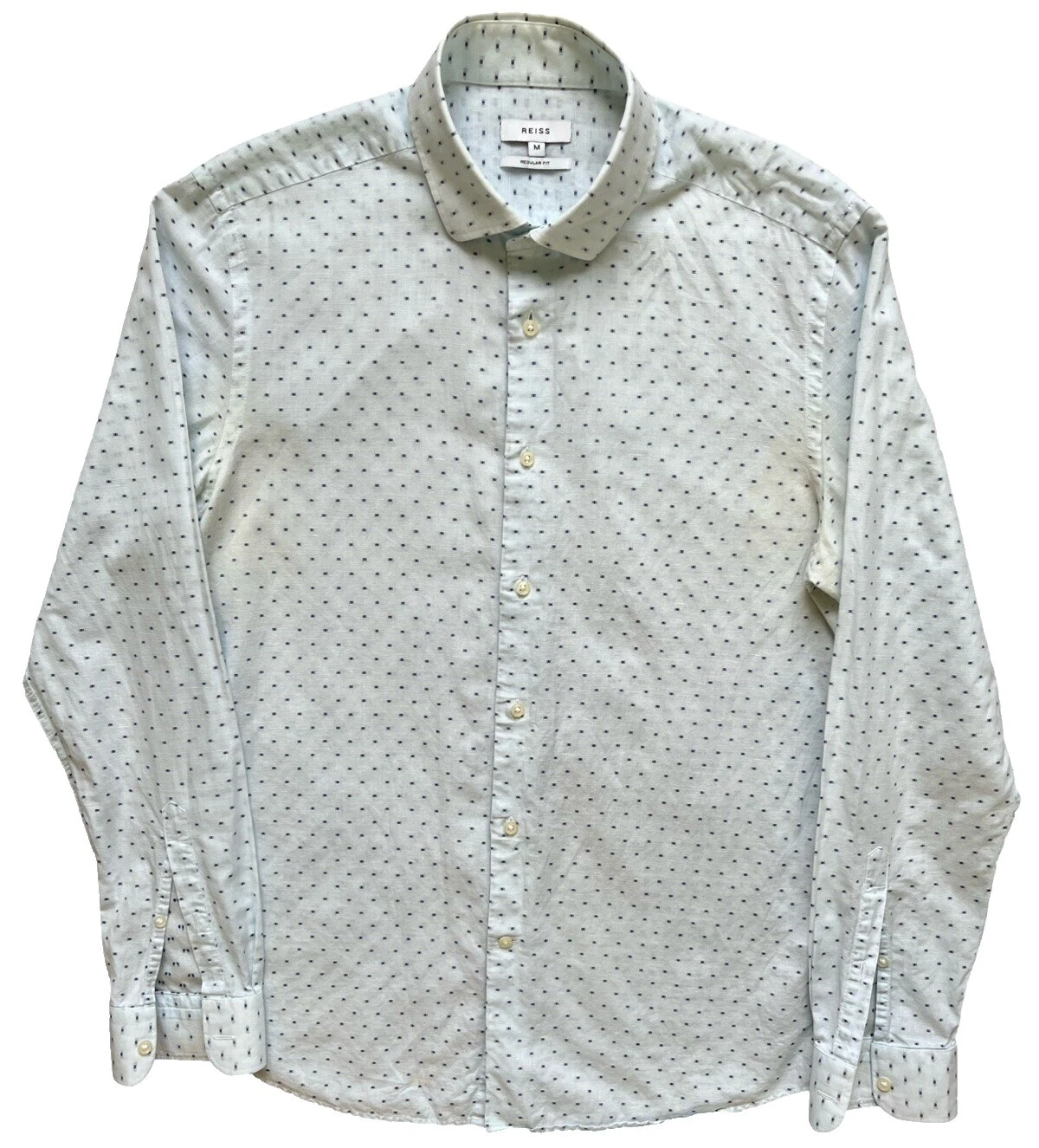 Reiss Cotton Long Sleeve Casual Button-Down Shirts for Men