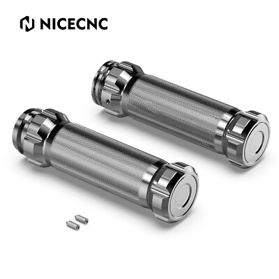 NICECNC Pair Handlebar Hand Grips For Harley Road Glide FLTR FLTRX Custom FLTRX