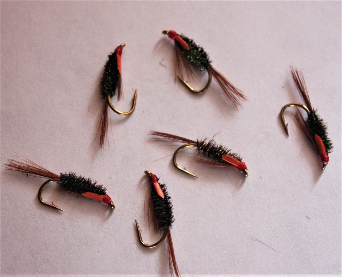 3 Corpi Semaforo Per Mosca Diawl Bach Taglia 12 – Arancione Wet Your Fly