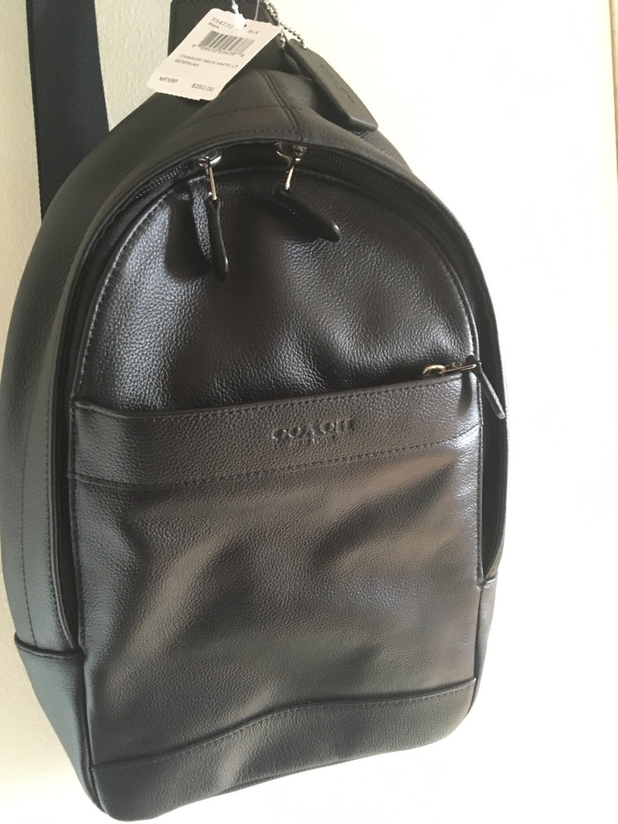 Brown Tas Selempang Coach Men's Charles Sling Pack COACH