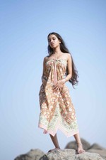 Bufanda india con estampado de bloques pareo pareo pareo playa envoltura algodón pareo estampado de bloques