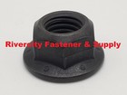 7/16-14 Grade 8 All Metal Flange Lock Nuts 7/16x14 Top Lock Nuts 7/16 x 14 Nut