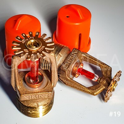 Sprinkler Sprinklerkopf #19 Viking VK202 LPC VDS  rot   68°C/155°F  3/4''