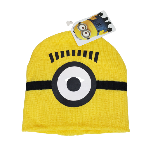 Despicable Me Minion Knit Beanie Hat 