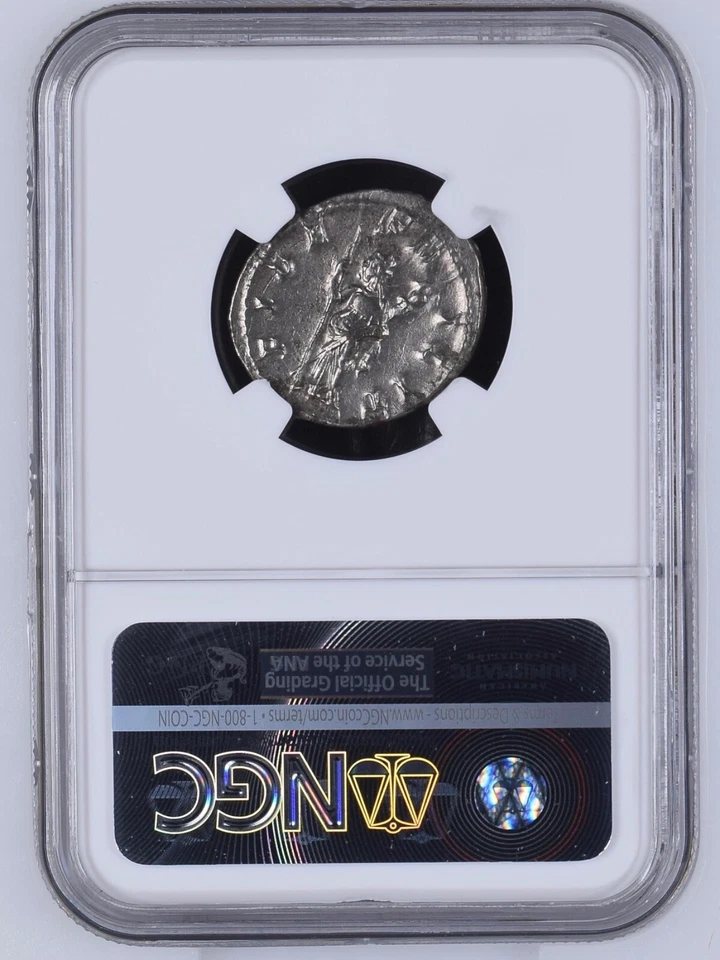 NGC AU Antoninianus of Philip I the Arab AD244-249 NGC Ancients Double Denarius - Image 2 of 4