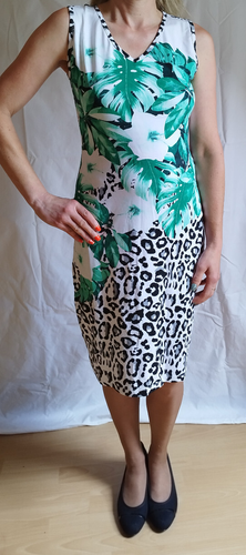 Gr.M 40/42 Sommerkleid BPC-Selection-Shirtkleid neu jadegrün Maße im Text!