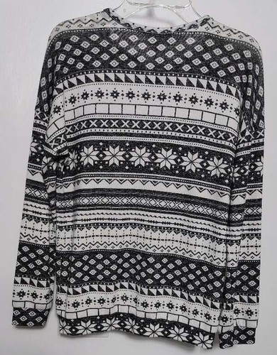 Matilda Janes 435 Girls Size 12 Black White Pullover Top Ice Princess Moments Wi - Picture 4 of 4