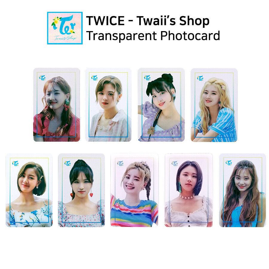 TWICE POP UP STORE Twaii Shop Official Benefit Transparent TWICE POP UP STORE Twaii Shop Official Benefit Transparent