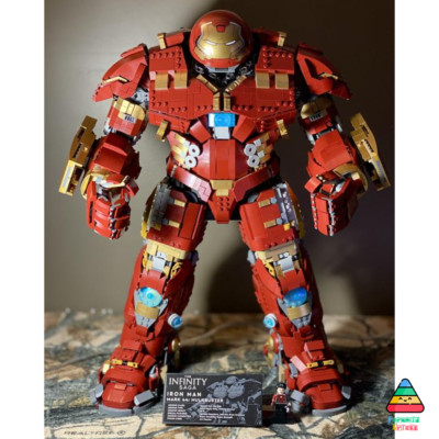 NEW Hulkbuster P76210 4049 pcs High Quality Bricks Complete set