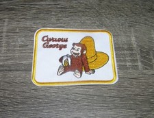 Curious George Cartoon Monkey Character Embroidered Iron On Patch 3.5" x 2.75"