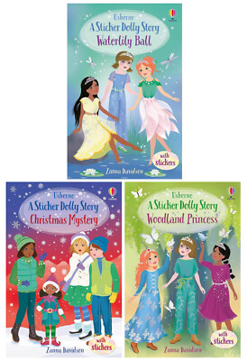 Sticker Dollies Geschichten von Zanna Davidson 3 Bücher Set - Alter 5-8 - Taschenbuch