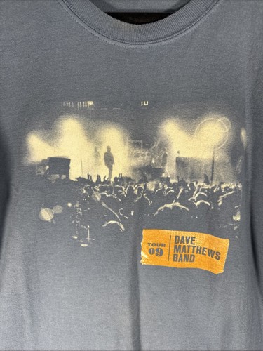 2009 Dave Matthews Band Tour Shirt L Long Sleeve VTG Concert Tee 90s Style - Picture 2 of 10