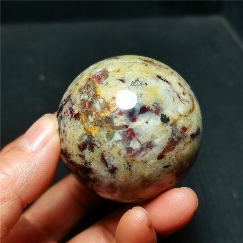 Bola de piedra preciosa rara 208 g natural de Namibia ""Pietersita"" curación WYY2124 - Imagen 9 de 13