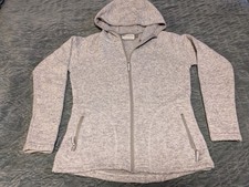 COZY WARM  CUTE WOMENS SIZE 4 MOUNTAIN WAREHOUSE FULL ZIP FLEECE LINED HOODIE