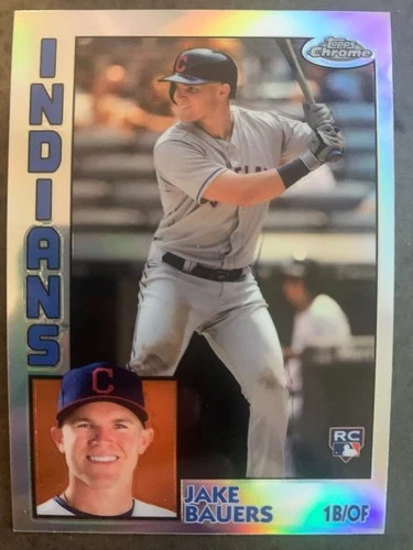 Jake Bauers 2019 Topps Chrome Jake Bauers Refractor