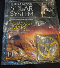 BUILD A MODEL SOLAR SYSTEM ISSUE 13 MAGAZINE + PARTS UNOPENED, 106 TOOTH GEAR