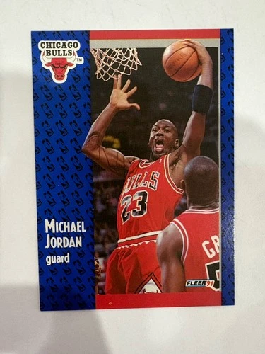 1991 Fleer #29 Michael Jordan.