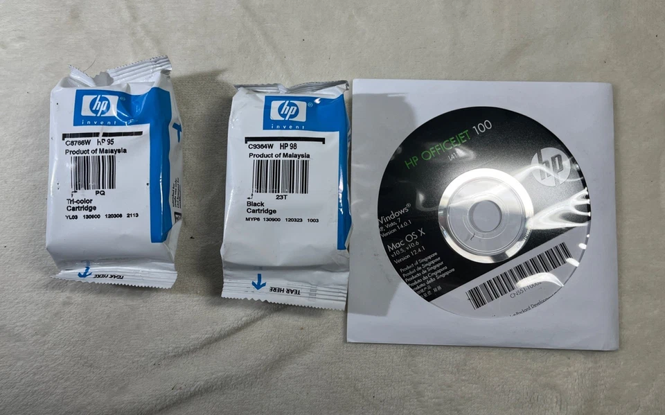 HP OfficeJet 100 Mobile Printer Bluetooth CN551A - Never Used - OPEN BOX - Image 2 of 4