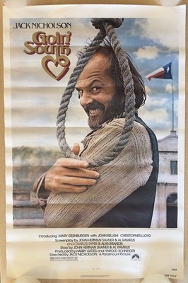 1978 Goin' South Theatrical Movie Poster 27x41 Jack Nicolson