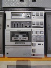 Sony FH-7 AM/FM Stereo Radio Shelf Unit Phono input / /AUX, Tape needs attention