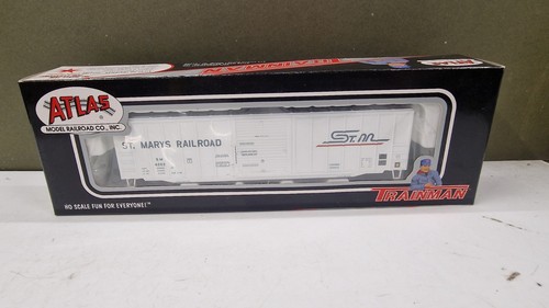 Atlas Trainman 925 4202 St Marys Railroad ACF 50' 6" Box Car Wagon Spur HO | Zustand: Used