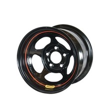 Bassett 57a52 15x7 Dot Inertia 5x5 2 Backspace Black Wheel