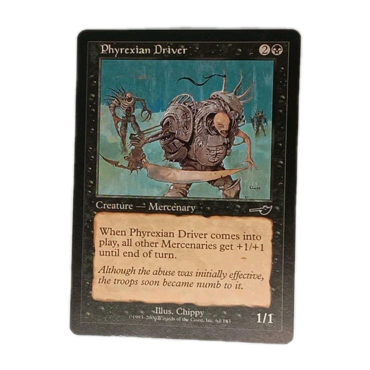Phyrexian Driver Nemesis #64 MTG Magic the Gathering 2000 Single Card LP