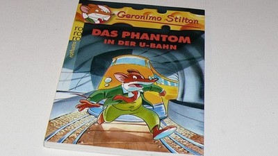 Geronimo Stilton. Das Phantom in der U-Bahn Nr. 4  Abenteuer für Mausfreunde/490